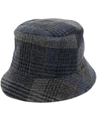 Fedeli - Sombrero de pescador a cuadros tartán - Lyst