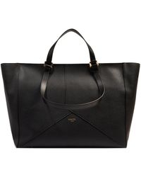 Lancel - Envelope Leather Tote Bag - Lyst
