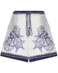 FARM Rio - Coast Scarf Starfish-Print Shorts - Lyst