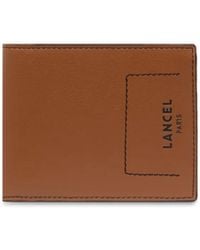 Lancel - 8Cc Bi-Fold Leather Wallet - Lyst