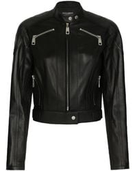 Dolce & Gabbana - Leather Jackets - Lyst