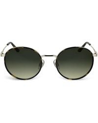 Calvin Klein - Metal Round Sunglasses - Lyst