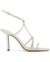 STUDIO AMELIA - Minuit Diamante-Embellished Sandals - Lyst