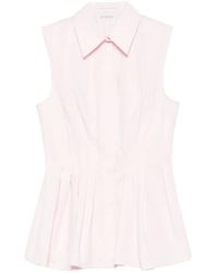 Sportmax - Chemise Certosa À Design Plissé - Lyst