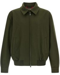 Baracuta - Melton シャツジャケット - Lyst