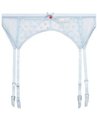 Fleur du Mal - Love Lock Garter Belt - Lyst