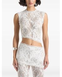 Manière De Voir - Eugenie Lace Asymmetric Top - Lyst