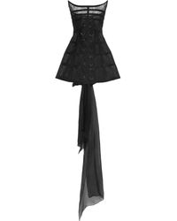 Blumarine - ストラップレス ミニドレス - Lyst