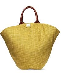 Gabriel For Sach - Leather-Handle Cotton Tote Bag - Lyst