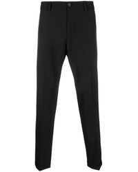 Patrizia Pepe - Cropped Tapered-leg Trousers - Lyst