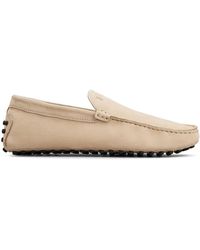 Tod's - Logo-debossed Leather Loafers - Lyst