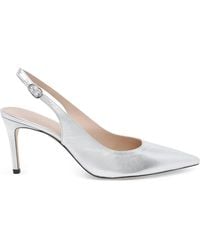 Stuart Weitzman - Power 75 Slingback-Pumps Mit Schnalle - Lyst