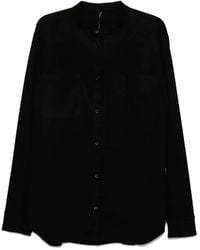 Masnada - Overhemd Met Ronde Hals - Lyst