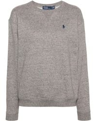 Polo Ralph Lauren - Sweater Met Geborduurd Logo - Lyst