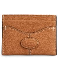 Tod's - Porte-Cartes À Logo Appliqué - Lyst