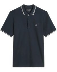Marc O' Polo - Striped-Collar Polo Shirt - Lyst