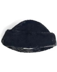 Stand Studio - Lovali Faux-Fur Cap - Lyst
