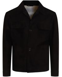 Lardini - Sobrecamisa con botones - Lyst