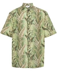 Etro - Floral-Print Cotton Shirt - Lyst
