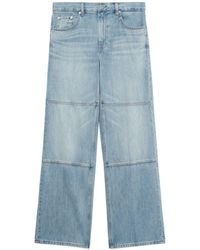 Helmut Lang - Mid-rise Wide-leg Jeans - Lyst