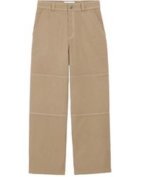 Ami Paris - Cotton Worker Trousers - Lyst