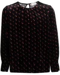 Pierre Louis Mascia - Bluse Mit Grafischem Print - Lyst
