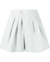 Forte Forte - Tweed-Shorts mit hohem Bund - Lyst