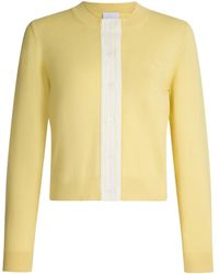 Patou - Striped-Detail Cardigan - Lyst