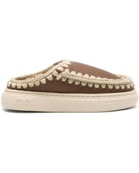 Mou - Eskimo Leather Slippers - Lyst