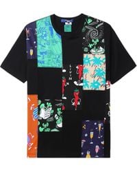 Junya Watanabe - T-Shirt Con Design Patchwork Junya Watanabe X Lousy Livin - Lyst