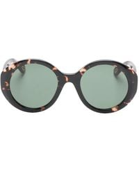 Chloé - Oval-Frame Sunglasses - Lyst