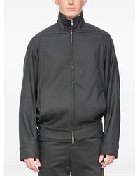 JOE CHIA - Zip Bane Wool Jacket - Lyst