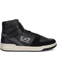 EA7 - Baskets Montantes À Lacets - Lyst