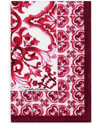 Dolce & Gabbana - Majolica-print Terry-cloth Beach Towel - Lyst