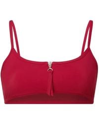 Loulou de Saison - Haut De Bikini Olga À Encolure Carrée - Lyst