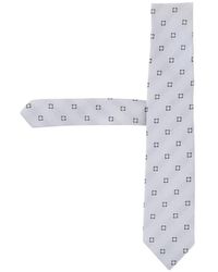 BOSS - Geometric-Pattern Tie - Lyst