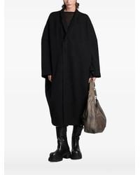 Rick Owens - Oversized Shawl-Collar Coat - Lyst