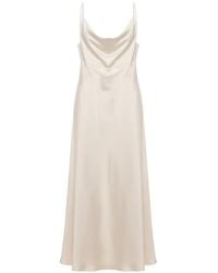 D.exterior - Cowl-Neck Maxi Dress - Lyst