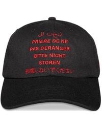 Pleasures - Baseballkappe Mit Stickerei - Lyst
