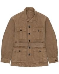 Fortela - Clint Button Fastening Jacket - Lyst