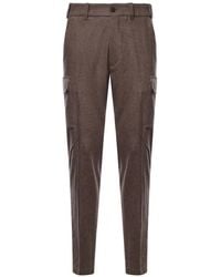 Eleventy - Straight-Leg Cargo Pants - Lyst