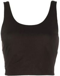 Ralph Lauren - Scoop-Neck Cropped Tank Top - Lyst