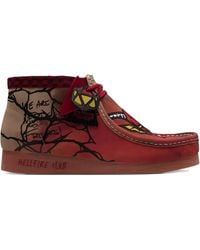 Clarks - X Stranger Things Wallabee Graphic Lace-Up Shoes - Lyst