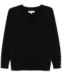 MICHAEL Michael Kors - Pullover mit V-Ausschnitt - Lyst
