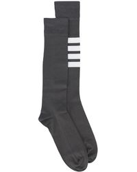 Thom Browne - Gestreifte Socken - Lyst