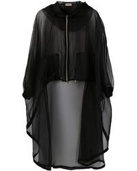 Herno - Cape Met Capuchon - Lyst