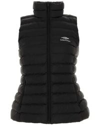 Balenciaga - Nylon Sleeveless Jacket - Lyst