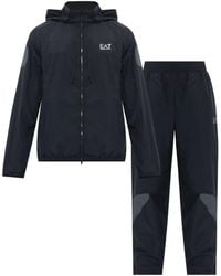 EA7 - Tuta Sportiva Ventus 7 Con Cappuccio - Lyst