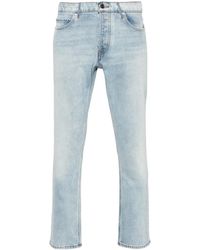 HUGO - Slim-Leg Cotton-Blend Jeans - Lyst