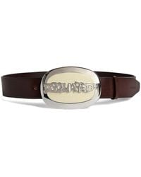 DSquared² - Belt With Logo, - Lyst